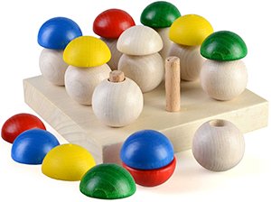 Sensory zone at Montessori nursery Kyiv Pozniaky